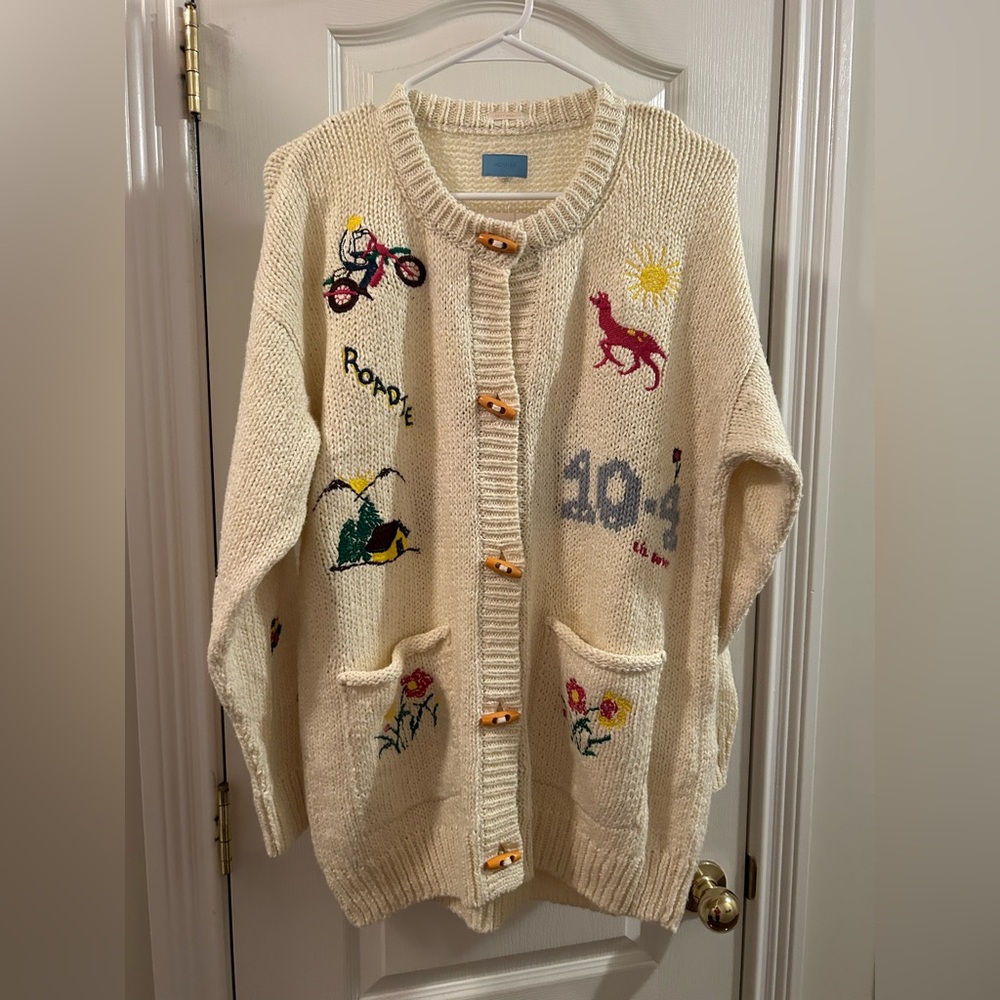 Mother The Long Drop Cardigan Out There Small